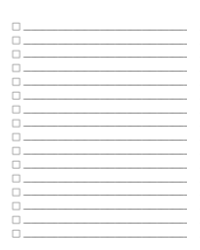 4x5 Vertical Cards - Checklist