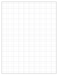 8.5x11 (Letter) - Grid