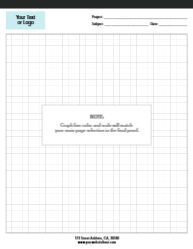 8.5x11 (Letter) - Graph & Grid LPB