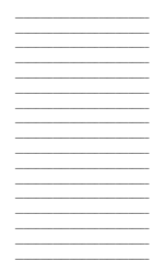 3x5 Vertical Cards - Ruled