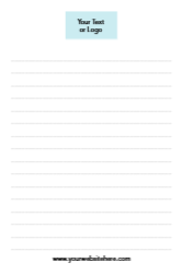 4x6 Vertical Cards - Ruled