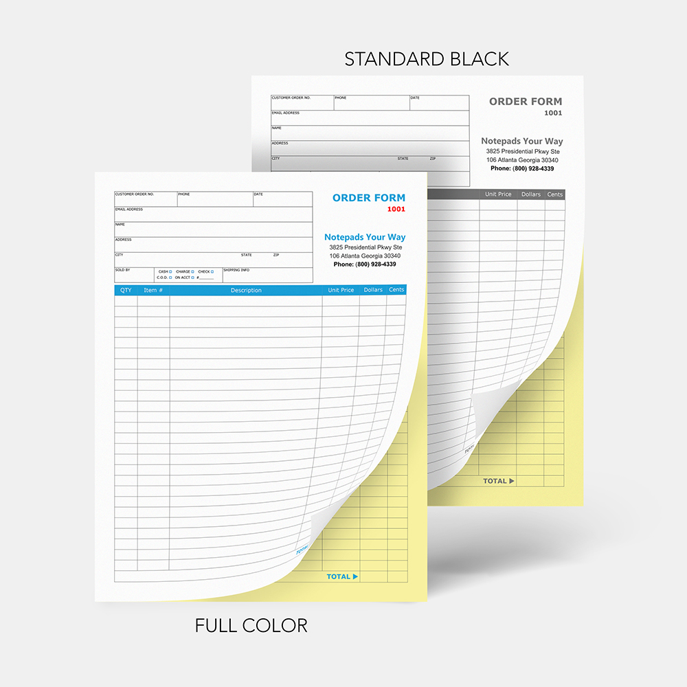 Carbonless Forms (NCR)
