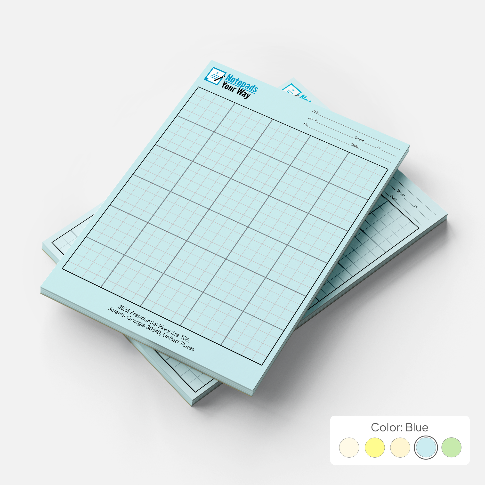 Graph & Grid Notepads 3