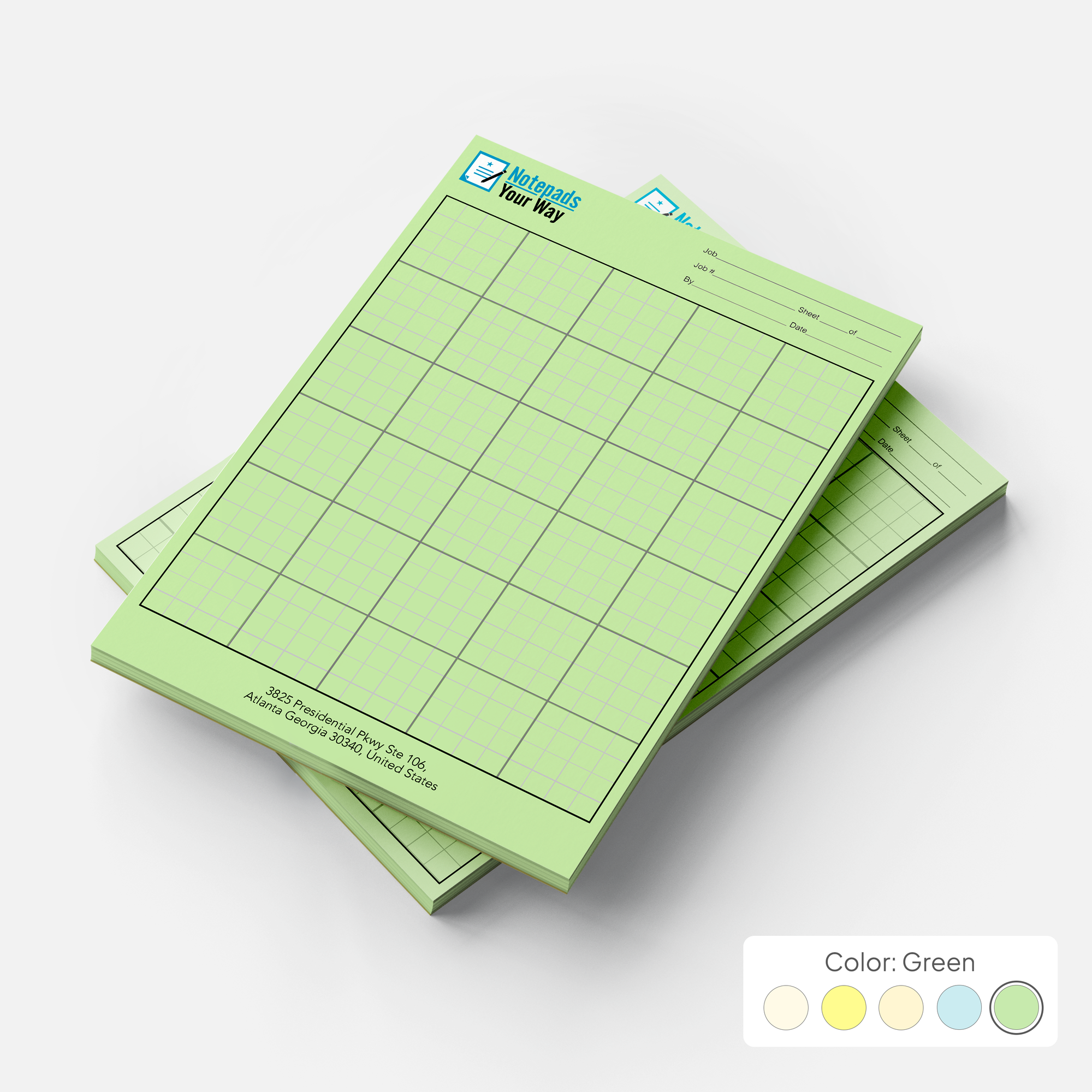 Graph & Grid Notepads 5