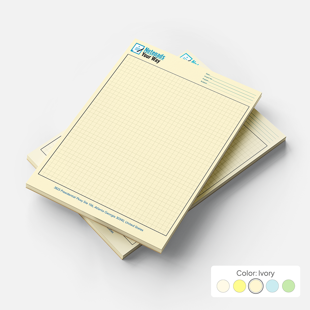 Graph & Grid Notepads 12