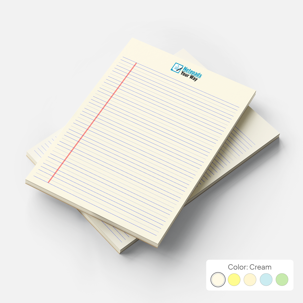 Double Line Notepads 6
