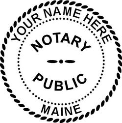 Seal Design #2 - Jurat Language Stamp