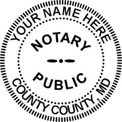 Seal Design #2 - Acknowledgment Language Stamp