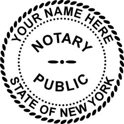 Seal Design #2 - Notary Public