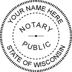 Seal Design #2 - Acknowledgment Language Stamp