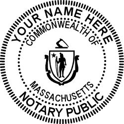 Massachusetts (MA) - Seal Design #4 - Jurat