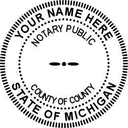 Seal Design #2 - Jurat Language Stamp