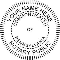 Seal Design #2 - True Copy Language Stamp