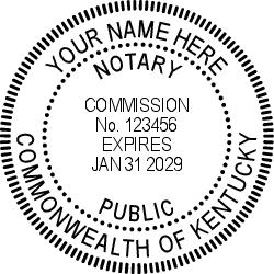 Seal Design #1 - Jurat Language Stamp