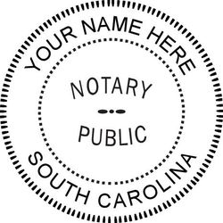 Seal Design #2 - Jurat Language Stamp