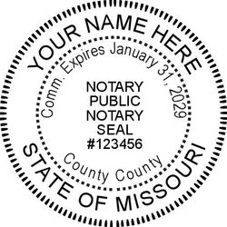 Seal Design #1 - True Copy Language Stamp