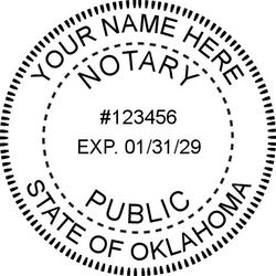 Seal Design #1 - True Copy Language Stamp