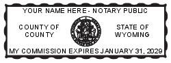 Commission Stamp