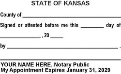 Signature Witness Language Stamp