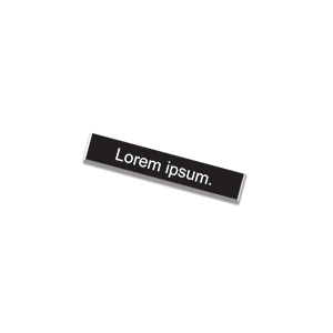 1" x 8" Nameplate https://d2tl9ctlpnidkn.cloudfront.net/owlstampo/images/product/0_75x4_Plate_Sm.png