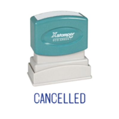 1119 Cancelled Stock Xstamper