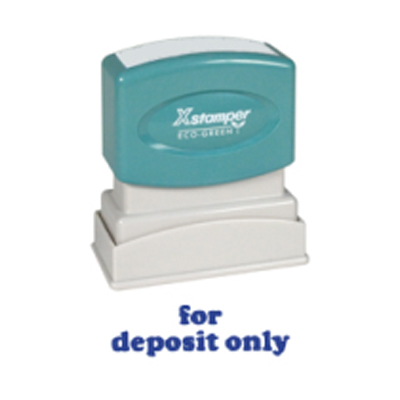 1333 For Deposit Only Stock Xstamper