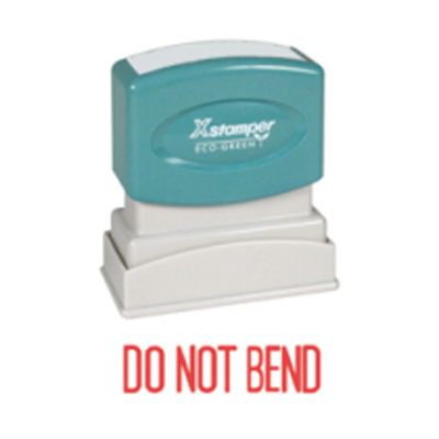 1537 Do Not Bend Stock Xstamper