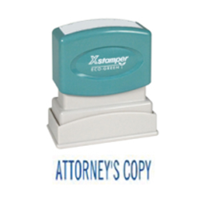 1814 Attorney's Copy Stock Xstamper