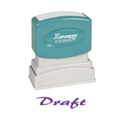 1819 Draft Stock Xstamper