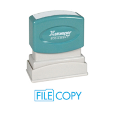 1821 File Copy Stock Xstamper