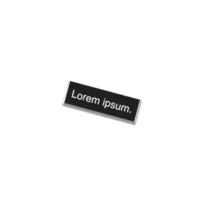 1" x 8" Nameplate https://d2tl9ctlpnidkn.cloudfront.net/owlstampo/images/product/1x3_Plate_Sm.png