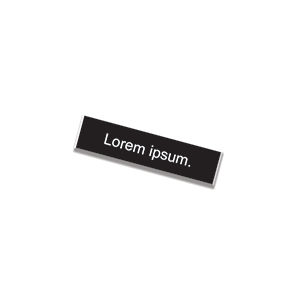 1" x 8" Nameplate https://d2tl9ctlpnidkn.cloudfront.net/owlstampo/images/product/1x4_Plate_Sm.png