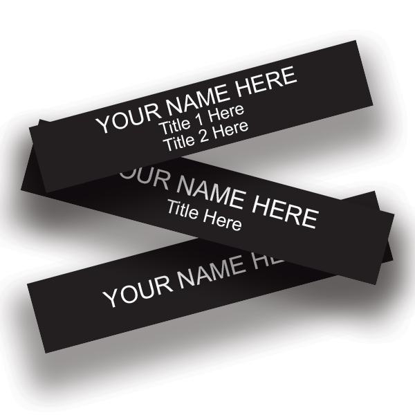 2" x 10" Nameplate