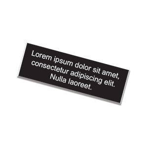 1" x 8" Nameplate https://d2tl9ctlpnidkn.cloudfront.net/owlstampo/images/product/2x6_Plate_Sm.png