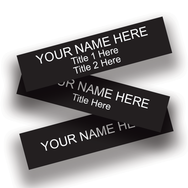 2" x 8" Nameplate