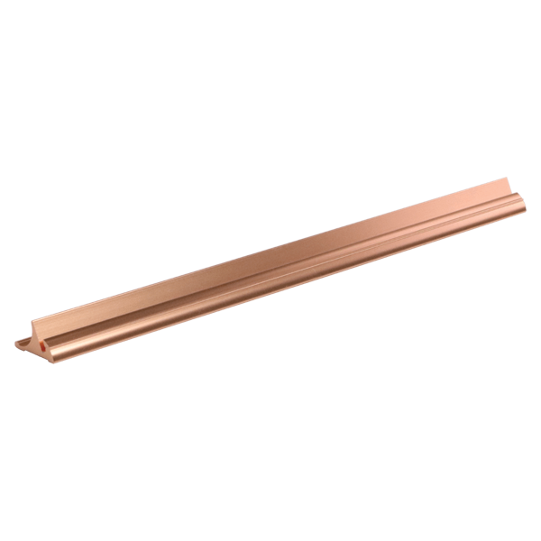 2" x 8" Black Desk Holder