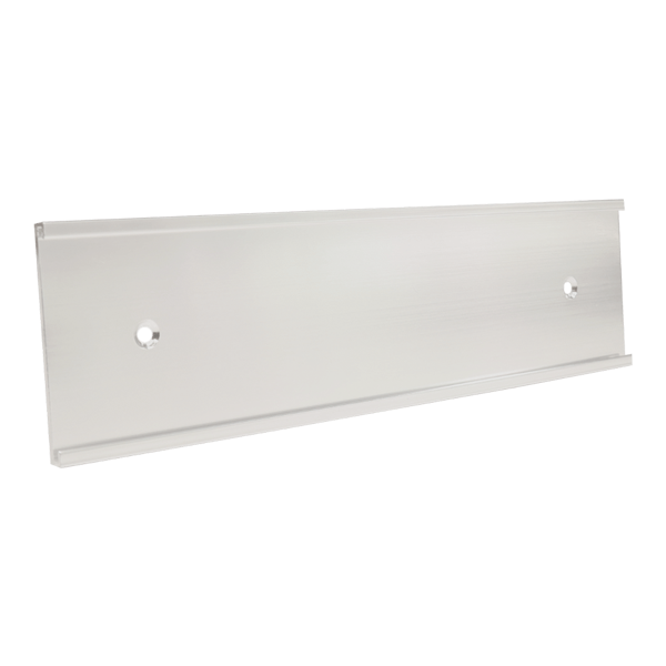 2" x 8" Black Desk Holder