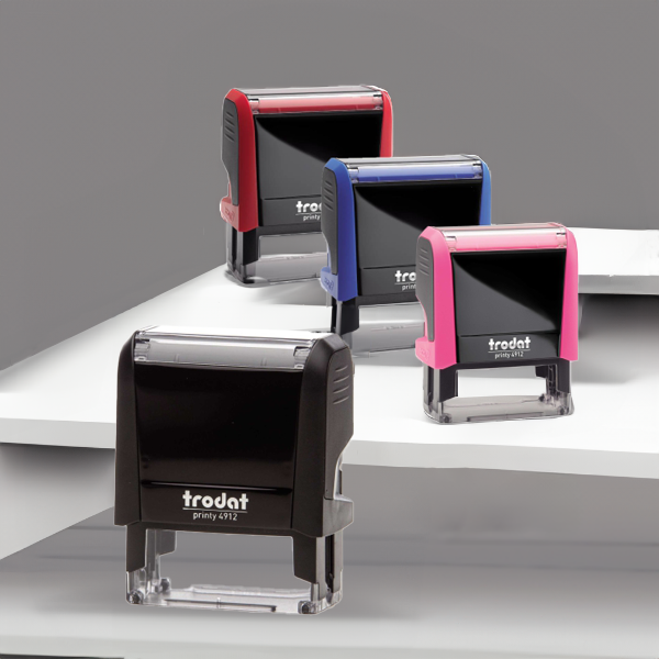 Trodat 4912 Self-Inking Commission Stamp