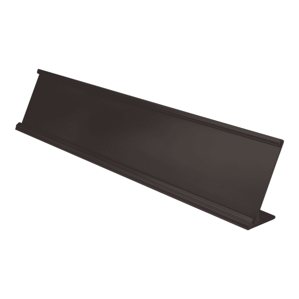 2" x 8" Black Desk Holder