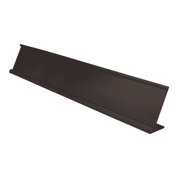 2" x 12" Black Desk Holder
