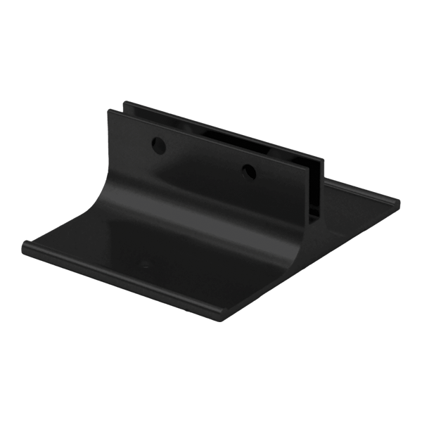 2" Black Wall Bracket