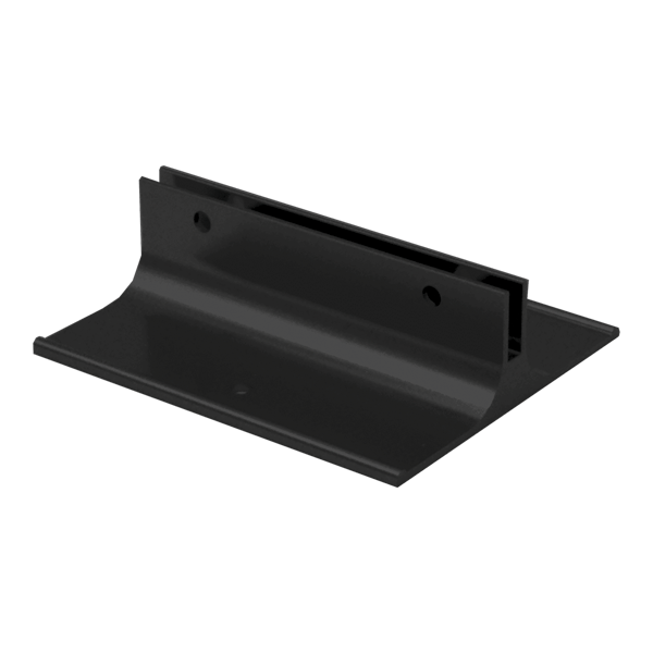 3" Black Wall Bracket