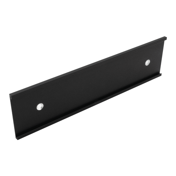 2" x 8" Black Desk Holder