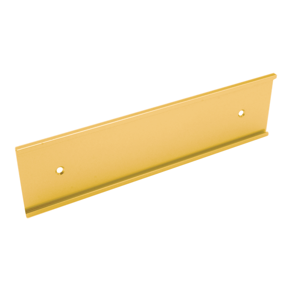 2" x 10" Yellow Gold Wall Holder