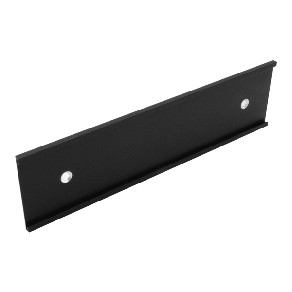 2" x 8" Black Desk Holder