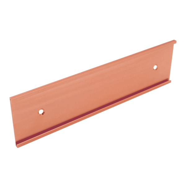 2" x 8" Black Desk Holder