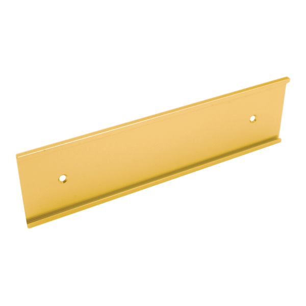 2" x 8" Black Desk Holder