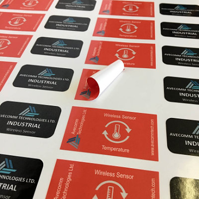 Product Labels on Sheets