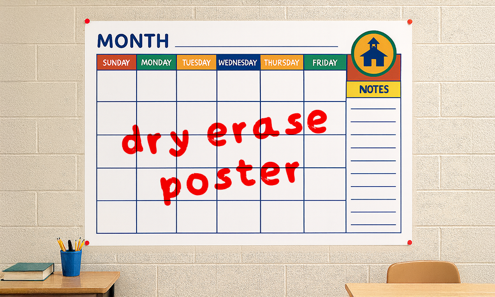 Dry Erase Posters