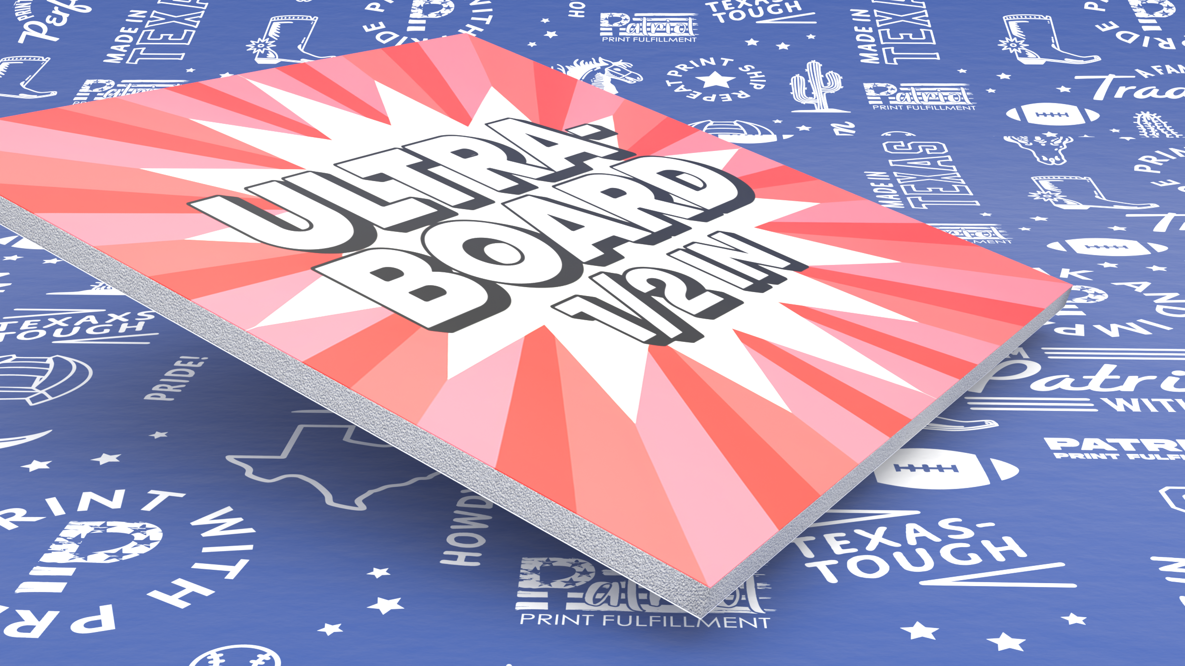 1/2 White Ultraboard